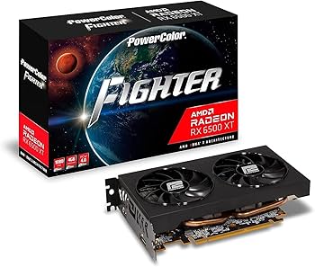 【最終値下】 PowerColor Radeon RX6500XT PowerColor AMD Radeon RX 6500 XT ITX Gaming Graphics Card